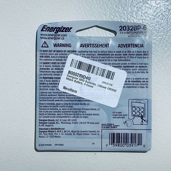 32-pack Assorted CR2032 3V Lithium Batteries - Allmax, Energizer, Amazon Basics - Picture 4 of 8